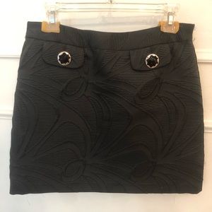 Milly Black Skirt